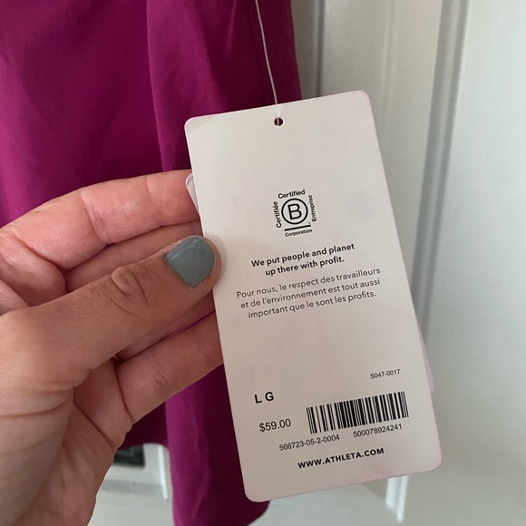 Athleta Vibrant Pink Sport Skirt - Picture 3 of 7